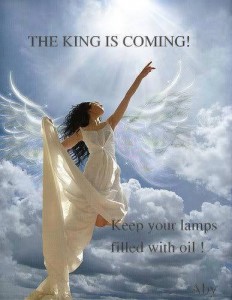 king is coming - oil in lamps