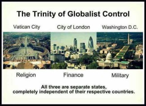 global control Vatican City London & Washington