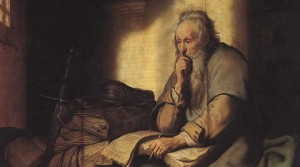 Paul-in-prison_Rembrandt