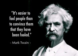 fool people mark twain